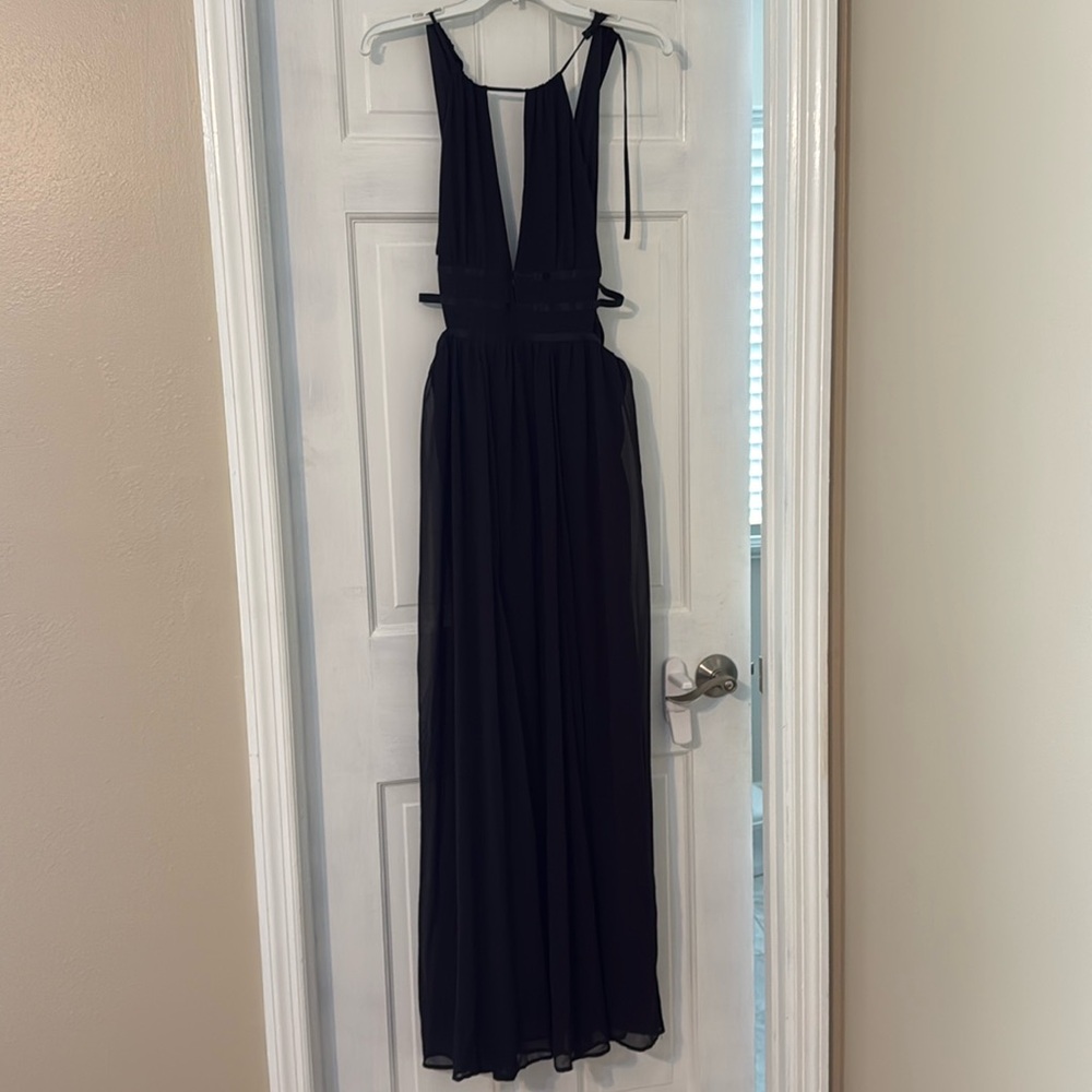 Elegant Black Evening Gown